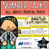 2nd Grade: Number Talks- Addition/Subtraction Strategies With Algorithm
