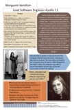 Margaret Hamilton Lead Software Engineer Apollo 11 Information Poster
