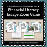 Â¡Ã¯ Digital + Printable Â¡Ã¯ Financial Literacy Escape Room / Breakout Game