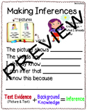 Making Inferences Anchor Chart / Graphic Organizer - TPT