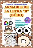 MANUALIDAD/ARMABLE DE LA LETRA "B" - BÂ¨Â²HO (Sonido Inicial) |ABECEDARIO|