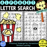 Alphabet Recognition Practice Letter Search | Popcorn Fun