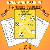 6 Times Tables Fluency Activity | 3rd & 4th Grade Math | Multiplication Center