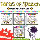 Big Daily Parts of Speech Grammar Bundle Â¨C 150+ Nouns Verbs Adjs Advs Printables