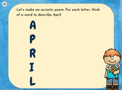 Emergency Sub Plans 2nd Grade April Digital and Printable