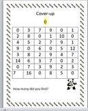 Number Identification Cover-up