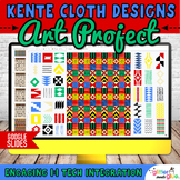 Black History Month Art Project: Digital Kente Cloth Craft on Google Slides