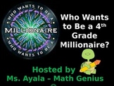 4th Grade Who Wants to Be A Millionaire STAAR Review Quiz Game 2017
