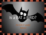 Is a Bat a Bird?  a Science PPT for Young Learners (PreK-1st gr)