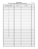 ABA program- Number ID (receptive)