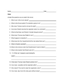 Glory Movie Questions