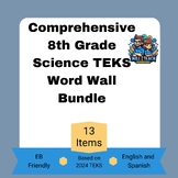 2024 8th Grade Science TEKS Word Walls