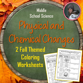 Fall Science Activity: Physical & Chemical Changes on Halloween & Thanksgiving