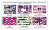 Past Simple Tense Verbs #2 6 Spanish Photo Game Bundle