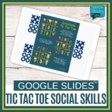No Prep Google Slides? | Social Skills Tic Tac Toe | Speech Therapy