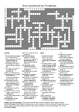 Sense and Sensibility - Vocabulary Crossword Puzzle