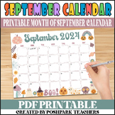 Halloween Decorations September 2024 Printable Calendar