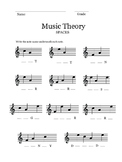 Music Theory Worksheets
