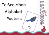 Te Reo MÂ¨Â¡ori Alphabet Animals Posters