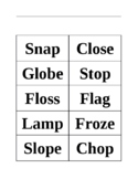 Short and Long Vowel Flash Cards #2