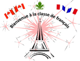 Welcome Poster/ Bienvenue