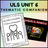 Thematic Unit: I Live in a Community | ULS Unit 6 Adapted Materials (CVI)