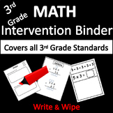 3rd Grade Math Intervention Binder