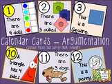 Calendar Date Cards - Argumentation