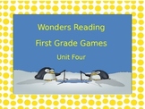 McGraw-Hill Wonders Reading First Grade Unit Four Board Games
