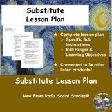 Romanticism & Realism Art Substitute Lesson Plan EDITABLE