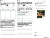 Trifold Animals Building Homes - Journeys Lesson 6