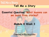 HMH Into Reading - First Grade - Module 8 Week 3