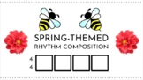 Spring Virtual Rhythm Composition- Interactive Music Activities for Zoom!