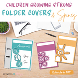 Aboriginal Art Folder Covers & Spines | PPT | CGS Indigenous Classroom