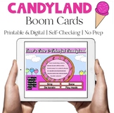 Candyland Reading Comprehension Boom Cards | Digital Task Cards