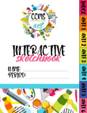 (EDITABLE) Digital Interactive Art Sketchbook - Distance Learning