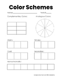 Color Scheme Worksheet: Pre/Formative/Post Assessment