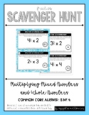 Fraction Scavenger Hunt #8: Multiplying Mixed and Whole Numbers