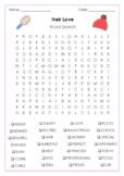 Hair Love by Matthew A. Cherry Word Search