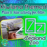 Z = New Zealand Zoo {Kiwiana Themed 'Make & Take' Alphabet Set}