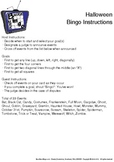 Halloween Bingo Cards - 50 Unique Pages
