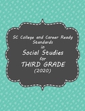 "I Can" Statements for Third Grade SC Social Studies Standards