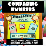 Patriotic Comparing Numbers Math Craft