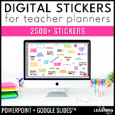 Digital Planner Stickers for Teachers