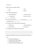 The Van Gogh Cafe by Cynthia Rylant Book Study/Guided Reading Quizes