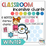 Classroom Incentive Charts WINTER - Behavior Incentive Chart - Student Incentive