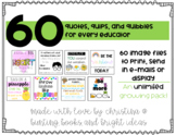 60 Quotes, Quips, and Quibbles for All Educators