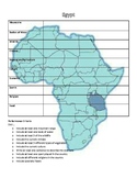 African Countries Geography Research Assignment