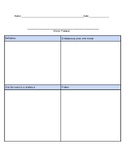 Vocabulary 4 Square - for EL / Newcomer Student Support