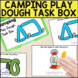 Camping Play Dough Task Box | Camping Activities for Special Education